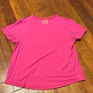 Terez Vibrant Pink Short Sleeve Tee